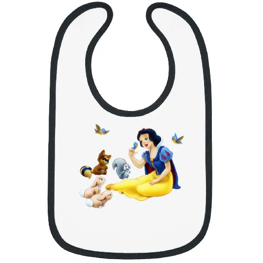 Disney Snow White Bibs, Disney Snow White Princess Bibs