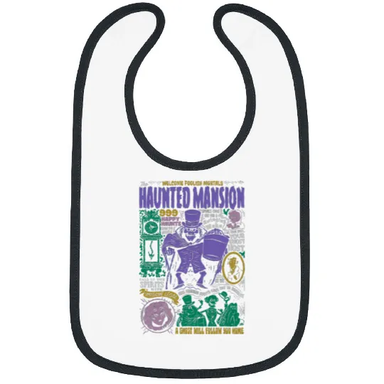 Vintage Disney The Haunted Mansion  Bibs, The Haunted Mansion