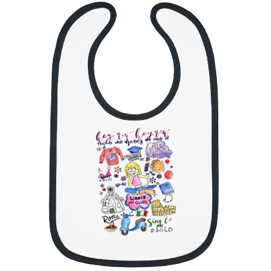 Disney Cute Lizzie McGuire Bibs,  Bibs, This Is What Dreams Are Made