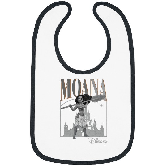 Vintage Moana 90s Bibs, Disney princess