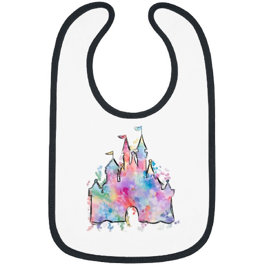 Watercolor Disney Castle - Muscle Tank, Magical Castle, Disney Bibs, Disney Cinde, Disney Matching, Disney Princess, Women's Disney.