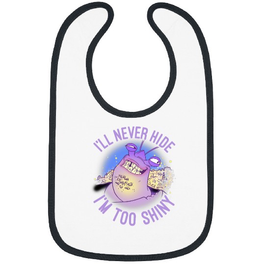 Disney Moana Tamatoa I'll Never Hide I'm Too Shiny Portrait Bibs