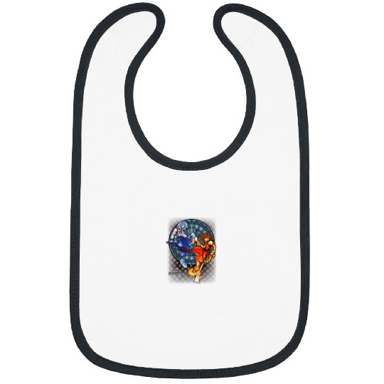 Disney Kingdom Hearts Sora Riku Chain Of Memories Bibs