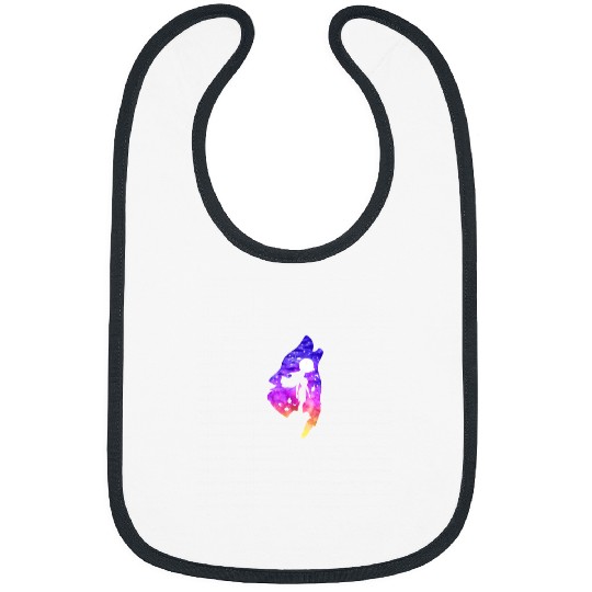 Disney Princesses Pocahontas Colors In The Silhouette 8412 Bibs