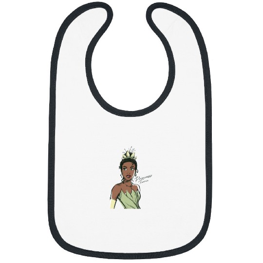 Disneyss The Princess The Frog Princess Tiana Sketch Bibs
