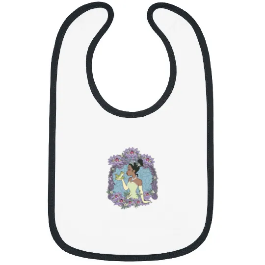 Disneyss Princess And The Frog Tiana Naveen Frog Glass Bibs