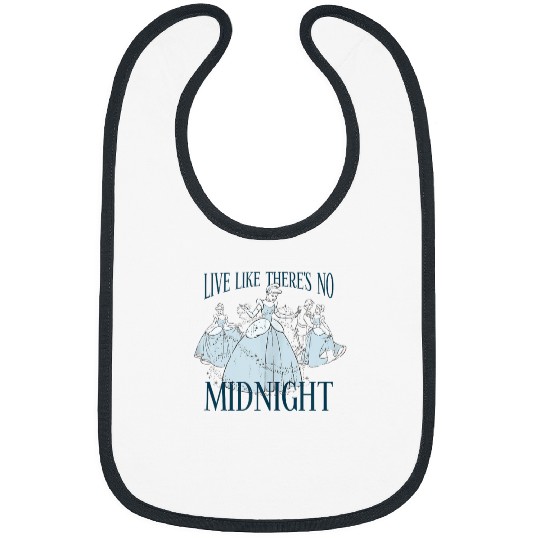 Disney Cinde Cinde Live Like Theres No Midnight Bibs
