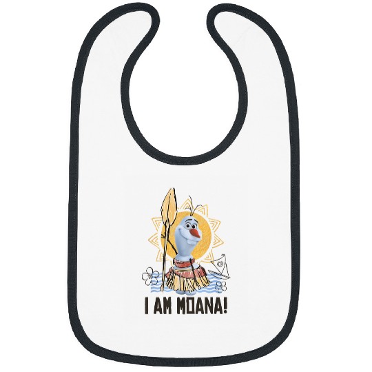 Disney Olaf Presents Moana Costume Sketch Bibs