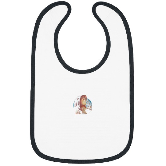 Disney The Lion King Simba Nala Proud Pose Circle Bibs