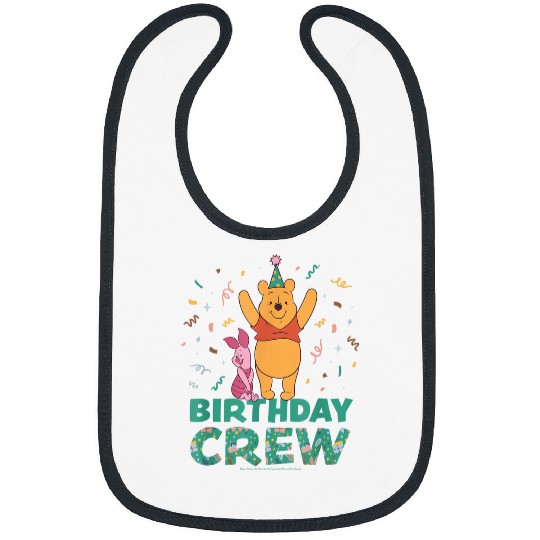 Disney Winnie The Pooh Piglet Birthday Crew Party Matching Bibs