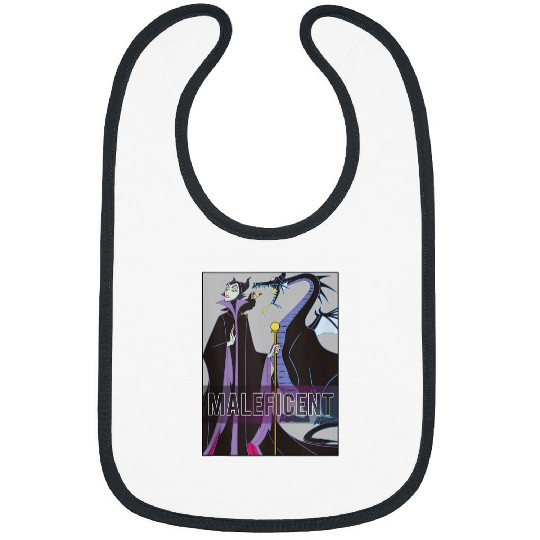 Disney Villains Classic Maleficent Panel Bibs