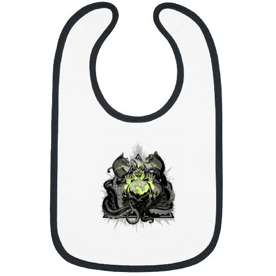 Disney Villains Ursula Crystal Ball Comic Style Bibs