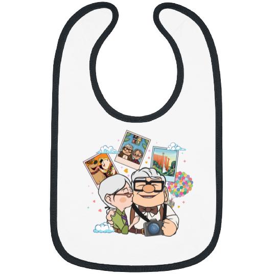 Adventure is Out There Disney Pixar Up Bibs, Vintage Carl And Ellie Up House