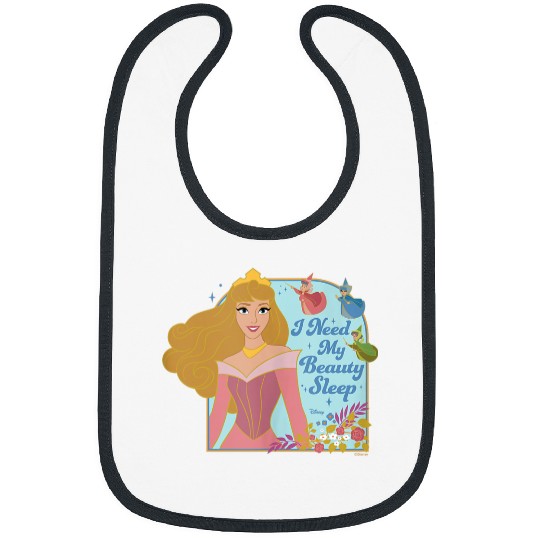 Disney Princess - Aurora Three Fairies Need My Beauty Sleep Bibs