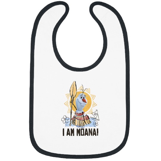 Disney Olaf Presents Moana Costume Sketch Bibs