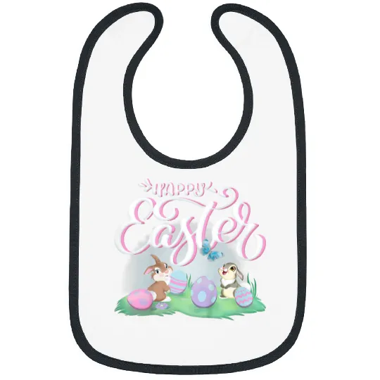 Disneyssss Bambi Happy Easter Thumper Miss Bunny Vintagess Logo Bibs