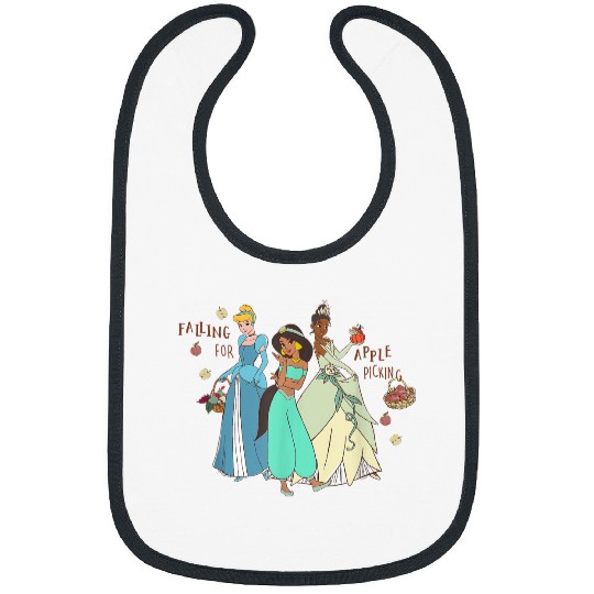 Disneyss Princess Falling For Apple Picking Bibs