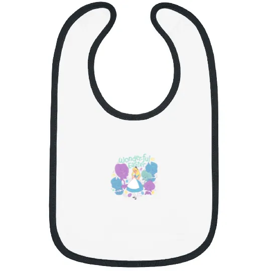 Disneyssss Alice In Wonderland Springs Flowers Wonder ful Easter Bibs