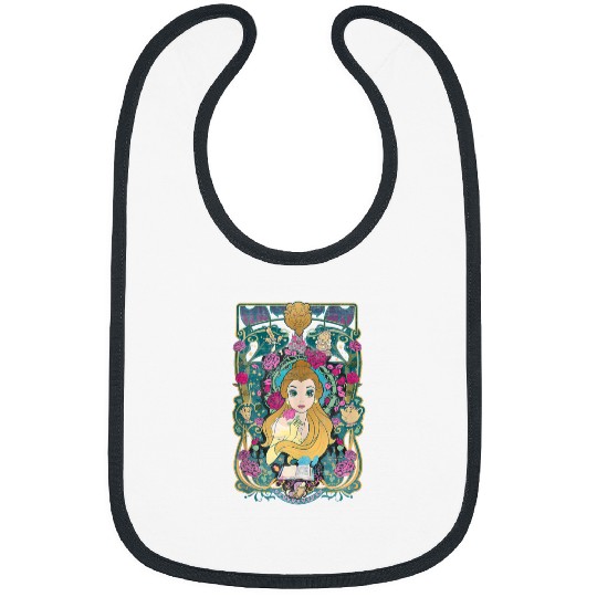Disney Beauty And The Beast Belle Ornate Portrait 2481 Bibs