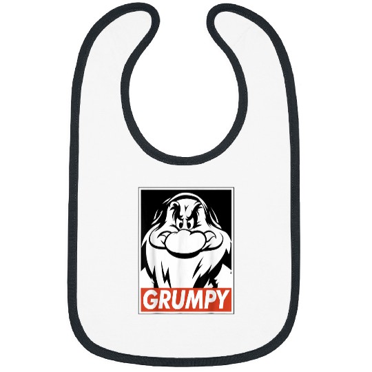 Disney Snow White Grumpy Streetwear Poster Bibs