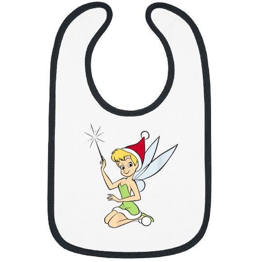 Disneyss Peter Pan Tinker Bell Christmas Fairy Santa Hat Bibs