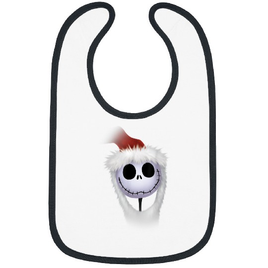 Disneyss Santa Jack Skellington Holiday Bibs