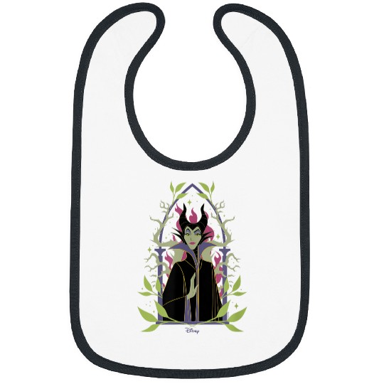 Disney Princess Maleficent Sleeping Beauty Villain Bibs