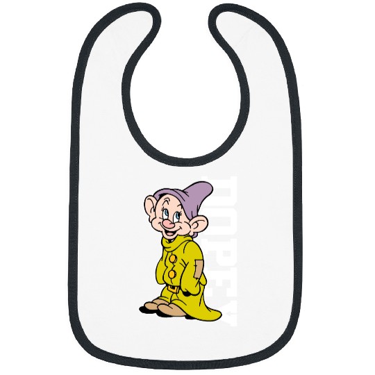 Disney Dopey Dwarf Portrait Bibs, Snow White and Seven Dwarfs Bibs