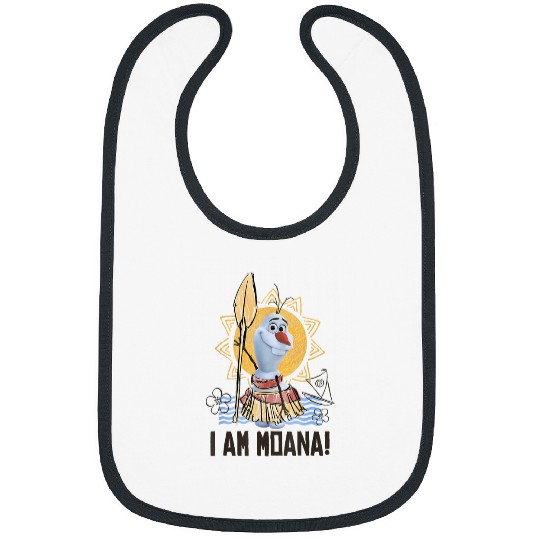 Disney Olaf Presents Moana Costume Sketch Bibs