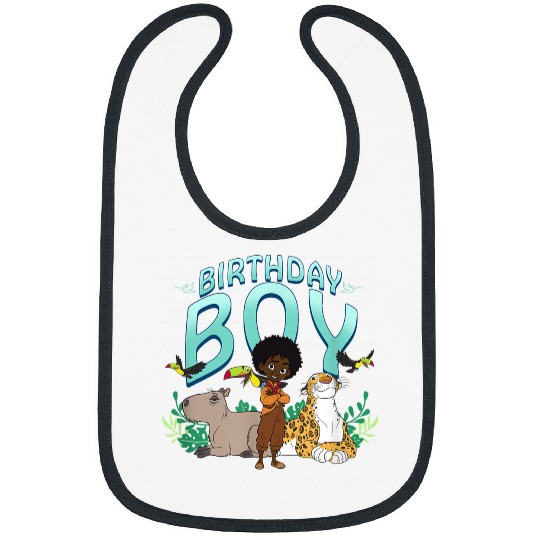 Disneyss Encanto Antonio Birthday Boy Animal Poster Bibs