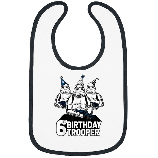 Star Warss Stormtrooper Party Hats Trio 6th Birthday Disneyss+ Bibs