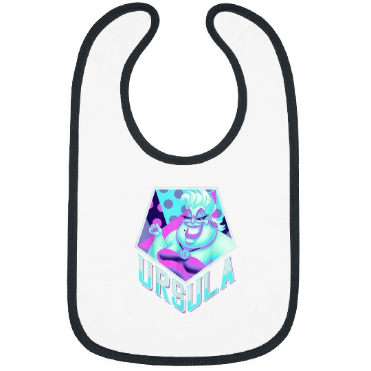 Disney Little Mermaid Ursula Pop Art Graphic TShi Bibs