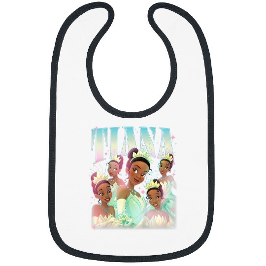 Disneyss The Princess And The Frog Beautiful Tiana Portraits Bibs