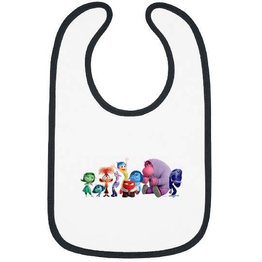 Disneyss And Pixars Inside Out 2 Emotions Group All Together Bibs