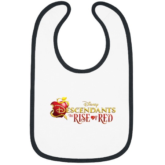 Disney Descendants 4 The Rise Of Red  Movie Logo Bibs
