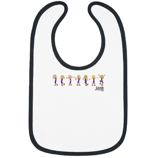 Disney Lizzie McGuire Animated Lizzie Multi-Pose T-Shirt Bibs