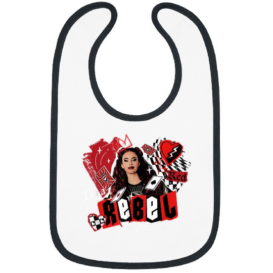 Disney Descendants The Rise Of Red I'm A Rebel Bibs
