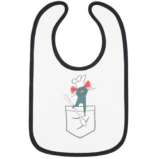 Disney Pixars Ratatouille Remy Small Pocket Chef Bibs