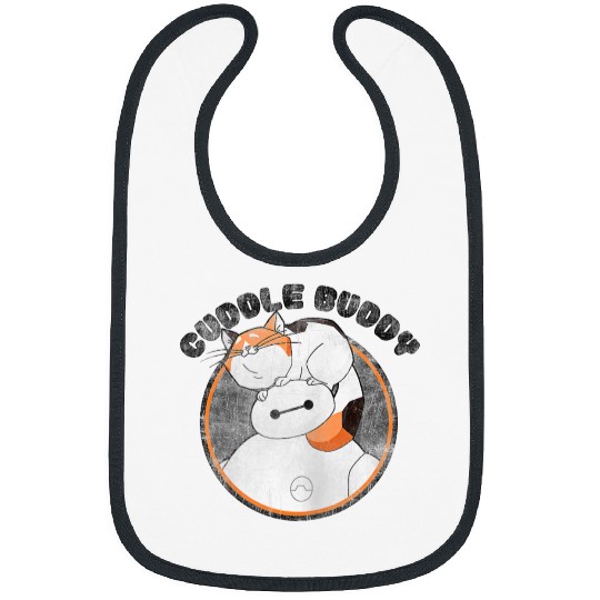 Disneyss Big Hero 6 Baymax Mochi Cuddle Buddy Distressed Bibs
