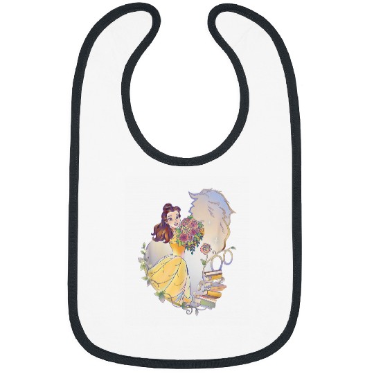 Disney 100 Platinum Princess Collection Belle D1 Bibs