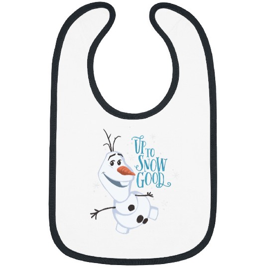 disney frozens Happy Olaf Up To Snow Good Big Chest Portrait Bibs