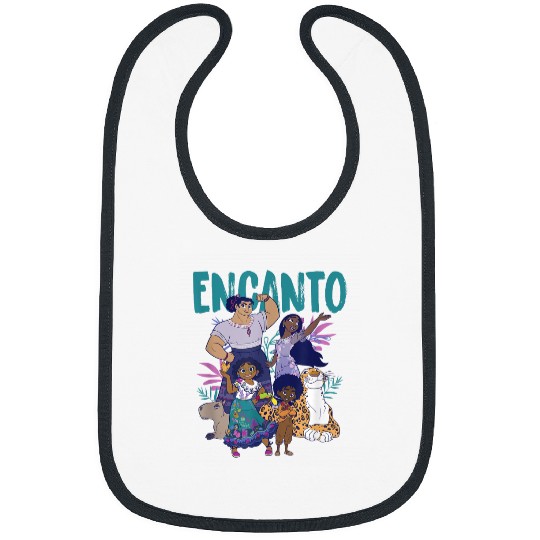 Disney Encanto Group Shot Logo Bibs