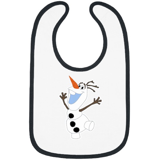disney frozens Olaf Dancing Portrait Bibs
