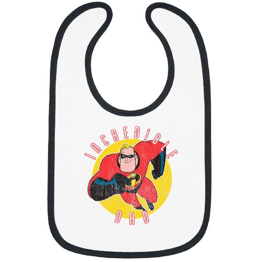 Disney Pixars The Incredibles Father's Day Incredible Retro Bibs