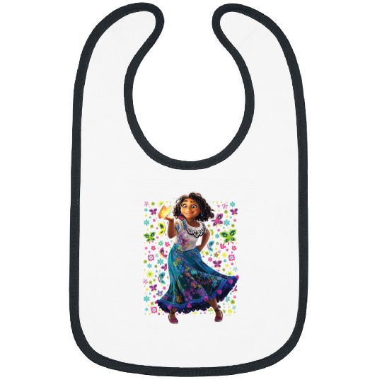 Disney Encanto Maribel Magic Glowing Butterflies Bibs