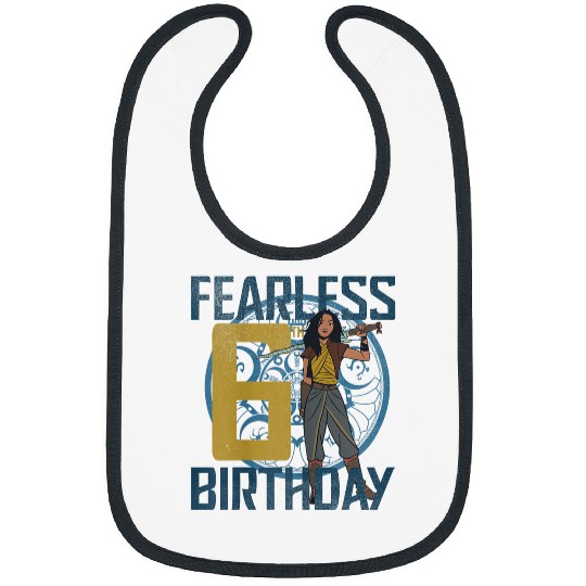 Disneyss Raya And The Last Dragon Birthday Fearless Sixth Bibs