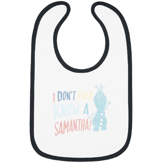 disney frozens 2 Olaf I Dont Even Know A Samantha Tank Top Bibs
