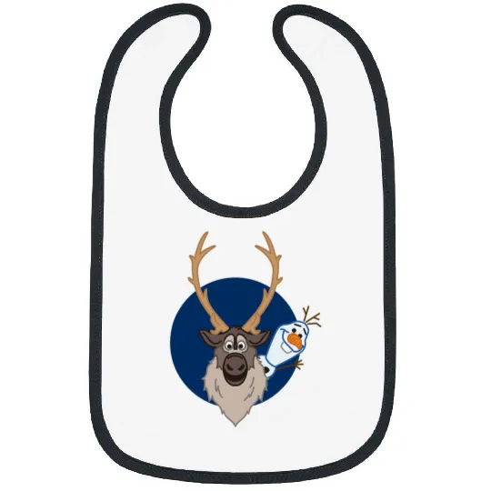 disney frozens 2 Olaf and Sven Bibs