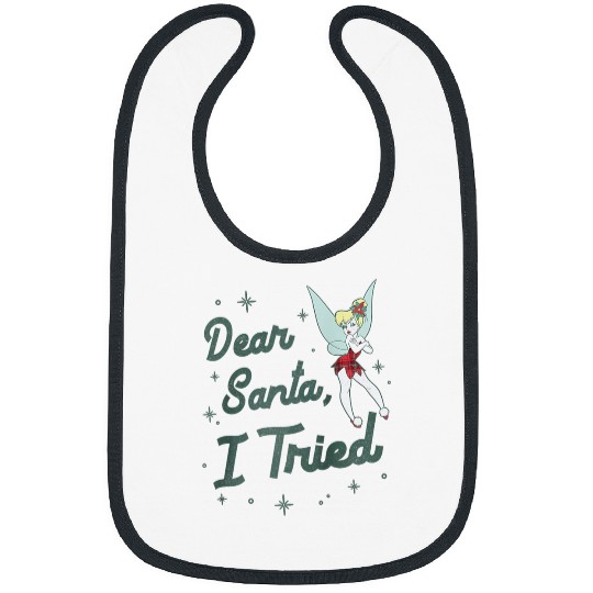 Disneyss Christmas Peter Pan Tinker Bell Dear Santa I Tried Bibs