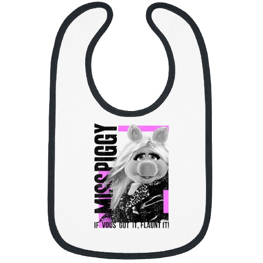 Disneyss The Muppets Miss Piggy If Vous Got It Flaunt It Bibs